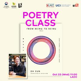 Poetry Class with Oh Eun in LACC